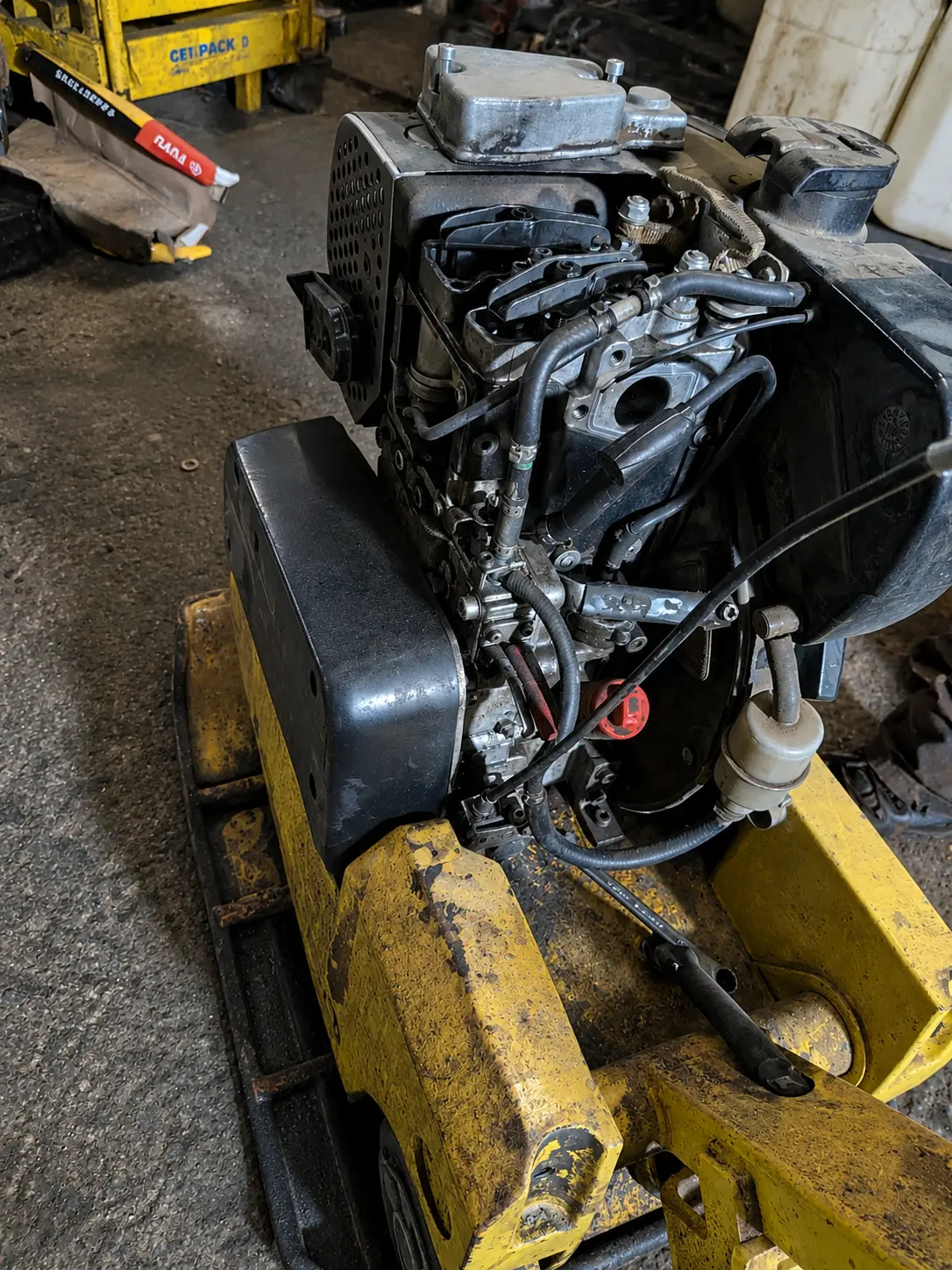 Reparación de Placa Compactadora Wacker Neuson - SIESQUEN CASTILLO SPA